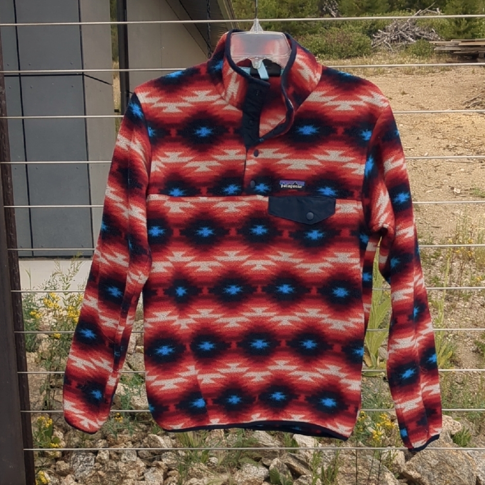Patagonia Synchilla Multicolor Geometric Fleece